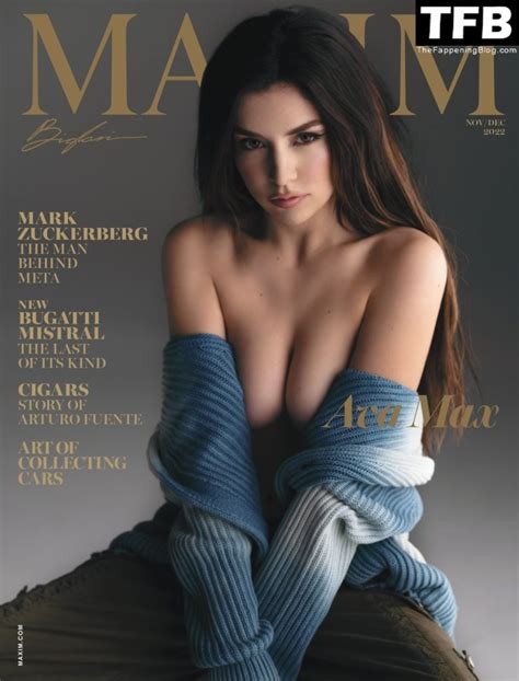 Ava Max Sexy Topless Maxim Magazine 11 Photos TheFappening