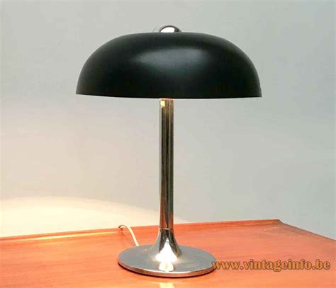 Hustadt-Leuchten Mushroom Desk Lamp -Vintageinfo - All About Vintage 