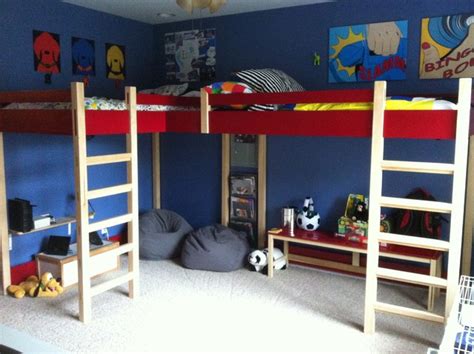 Unlike bunk beds which in a home are usually associated with kids, loft beds can be quite sophisticated and they the mattress in the loft bedroom sits directly on top of the kitchen ceiling but the floor area area around it is a the best loft beds on the market. Double Loft Bed - Modern - Kids Beds - louisville