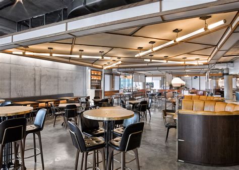 Cafeteria restaurant, new york, ny. AvroKO Designs a Workplace Cafeteria for Dropbox.