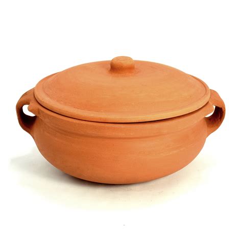 Indian Clay Curry Pot Ancient Cookware