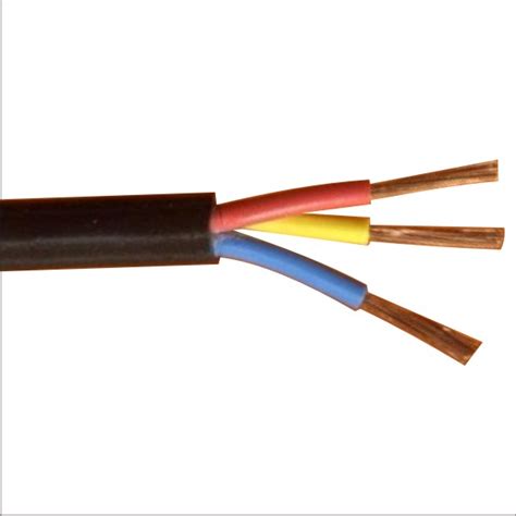 4mm X 3 Core Pure Copper Flexible Wire Cable Electrical Carl Dave