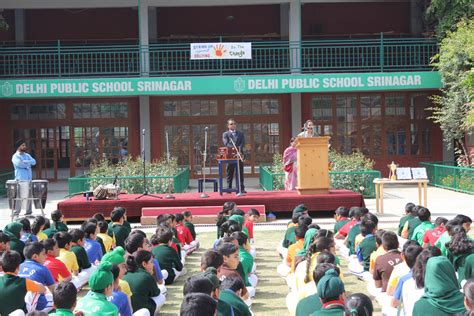 First General School Assembly On ‘bullying Conducted Delhi Public School Dps Srinagar