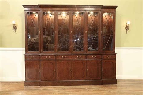Maybe you would like to learn more about one of these? Large China Cabinet for Traditional Dining Room ~ Mahogany ...