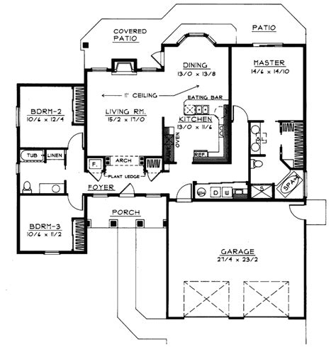 Goodman Handicap Accessible Home Plan 015D-0008 | House ...