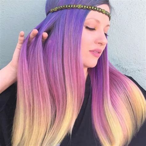 30 Cool Hair Colors To Try In 2019 A Fashion Star Lila Haare Ombre