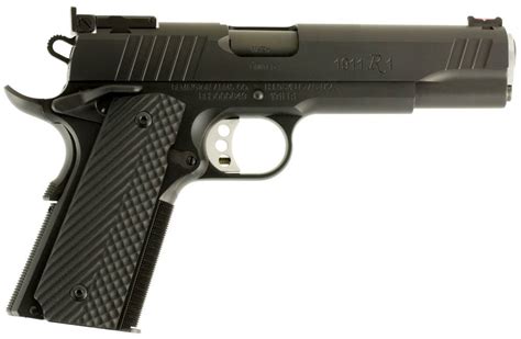 Remington Firearms 96718 1911 R1 9mm Luger 5 91 Black Black G10 Grip