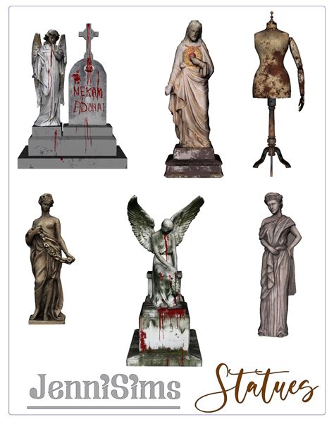 Statues Decorative From Jenni Sims • Sims 4 Downloads