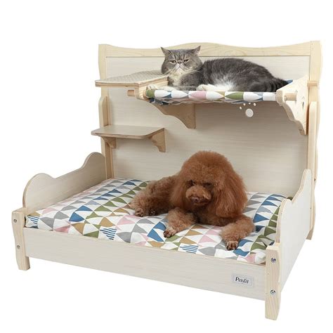 Petsfit Comfortable Bunk Bed For Your Pets With Scratching
