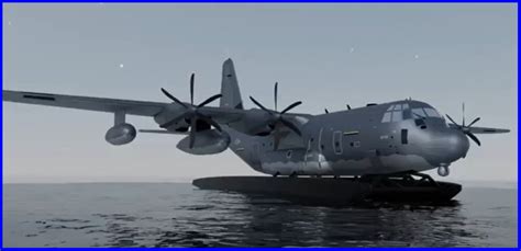 Afsoc Aims To Design Build And Fly Amphibious C 130 In 17 Months