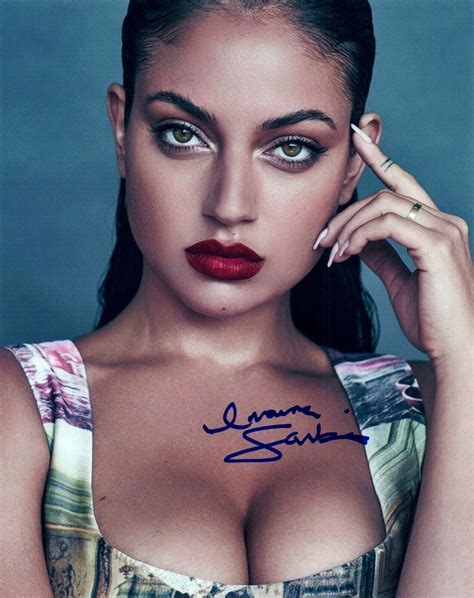Inanna Sarkis Signed Autographed 8x10 Photo Youtube Star Sexy Actress