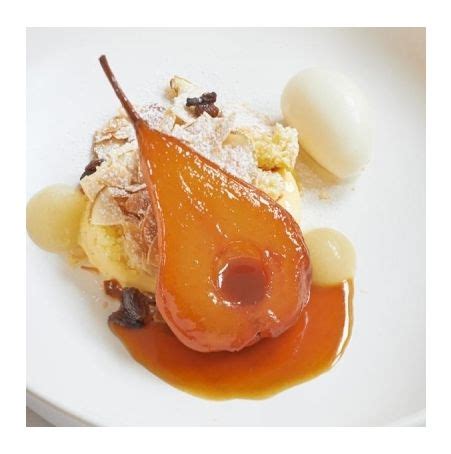 What makes it so special? Pear Dessert, The French Cafe, Auckland | Fine dining appetizers