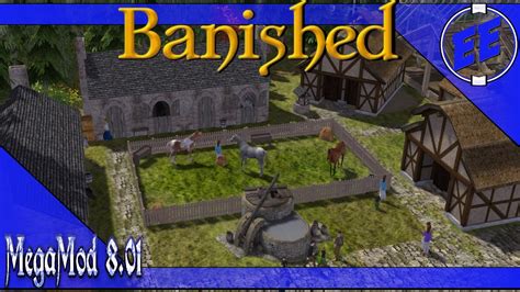 Banished Megamod 8 More Housing For The Workers ~ S5 Ep35 Youtube