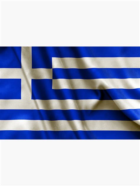 Greek Flag Sticker For Sale By Markuk97 Redbubble