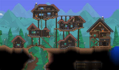Cool Terraria Base Designs Building A House Is One Of The First