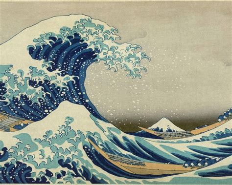 The Great Wave Off Kanagawa Wallpaper In 1280x1024 Resolution Wave