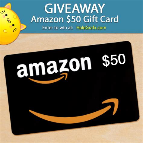 It's as easy as that! It's Another Amazon $50 Gift Card Giveaway!