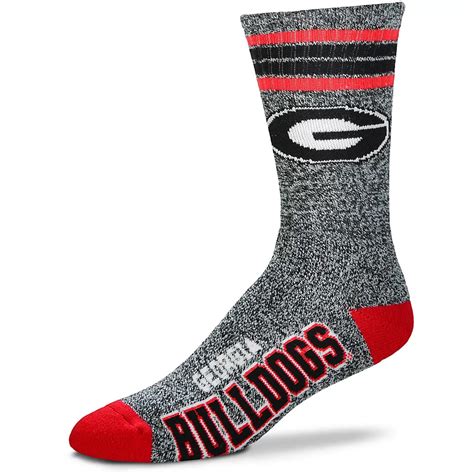 For Bare Feet University Of Georgia Got Marbled Crew Socks Academy