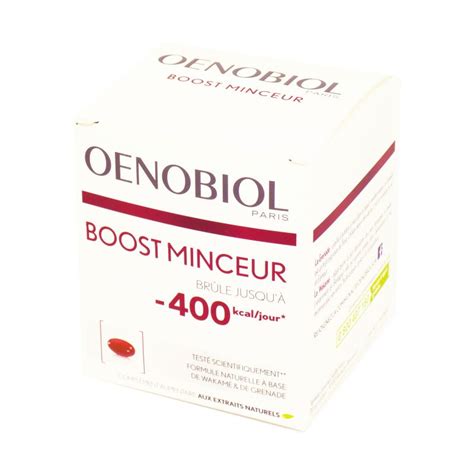 Sanofi Aventis Oenobiol Boost Minceur Complément Alimentaire Aux E