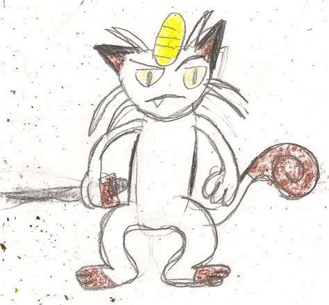 Angry Meowth Is Angry By Kingofthedededes73 On Deviantart