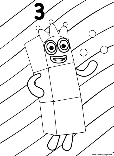 Printable Numberblocks Coloring Pages Printable Word Searches