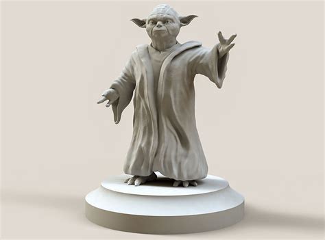 Master Yoda 3d Model 3d Printable Cgtrader