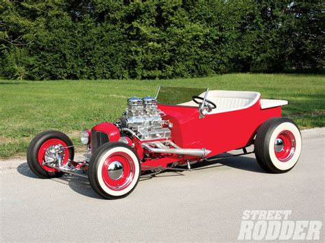 1923 Ford T Bucket Hot Rod Red
