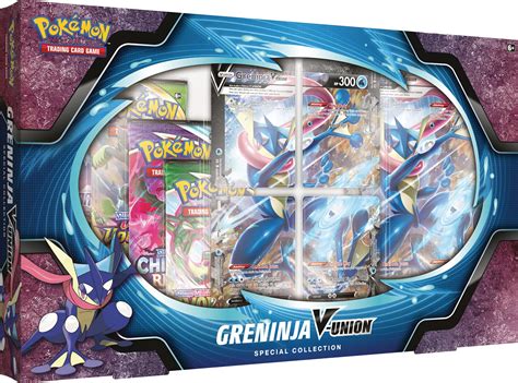 Buy Pkmn Tcg Greninja V Union Special Collection Box 4 Packs 4