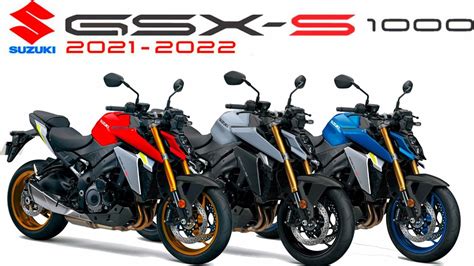 2022 Suzuki Gsx S 1000 Three Different Colours Youtube