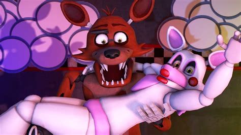 Fnaf Sfm Foxy X Mangle Story Five Nights At Freddys Animation