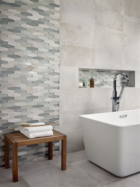 The 'bath' side has a tub in one corner and a shower in the for bathrooms below the 100 square feet marker, the simpler the better. Best 13+ Bathroom Tile Design Ideas - DIY Design & Decor