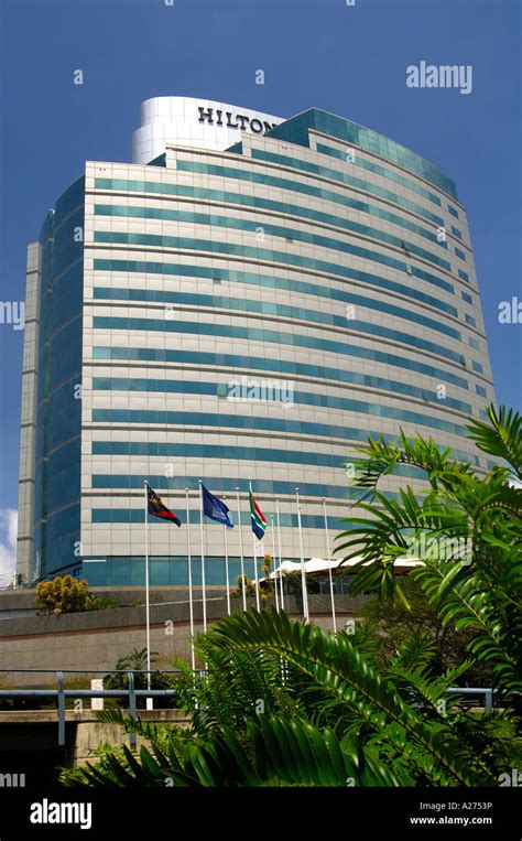 Hilton Hotel Durban South Africa Stock Photo Alamy