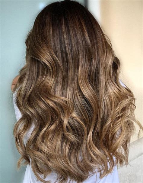 Subtle Shiny Balayage For Medium Brown Hair | Brown hair with ...