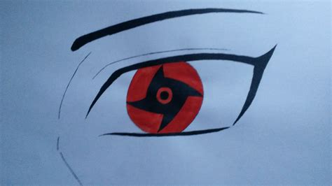 How To Draw Eyes Shisui Mangekyou Sharingan Color Youtube Shisui