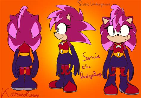 Sonic Underground Sonic The Hedgehog Modern By Karneolienne On