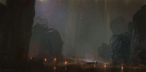 Black King Tomb Damian Audino Fantasy Setting Fantasy Landscape