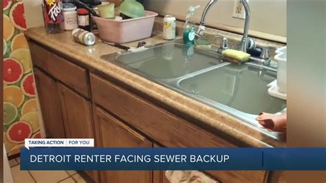 About a week later the dishwasher began to back up into the kitchen sink. Detroit man fed up with sewer water backing up into ...