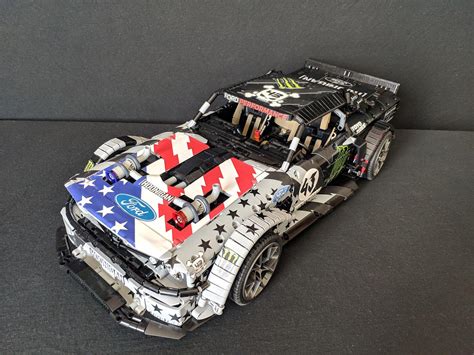 Lego Moc Ford Mustang Hoonicorn V Technic Model