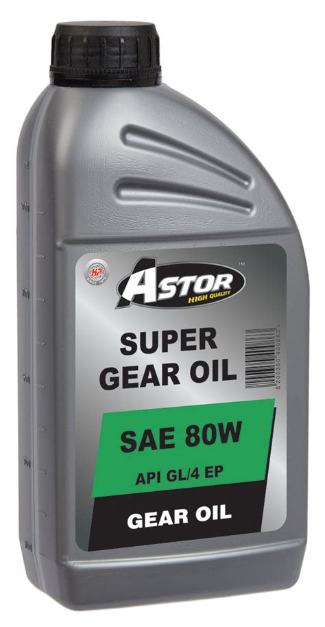 Astor Super Gear Oil Sae 80w Api Gl4 Ep