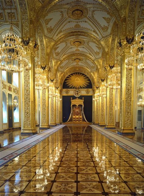 Interior Of The Grand Kremlin Palace Moscow Russia Kremlin Palace
