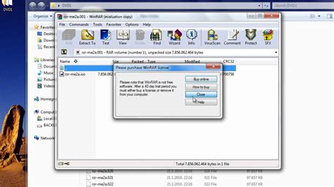 How To Extract 001 Files Using Just Winrar Youtube