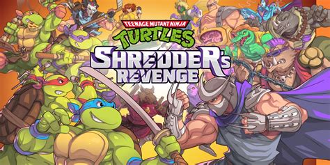 teenage mutant ninja turtles shredder s revenge Загружаемые программы nintendo switch Игры