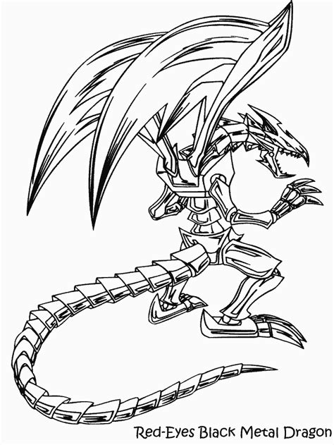 Yugioh Coloring Pages Yugioh Red Eyes Black Dragon Coloring Pages Coloring Home