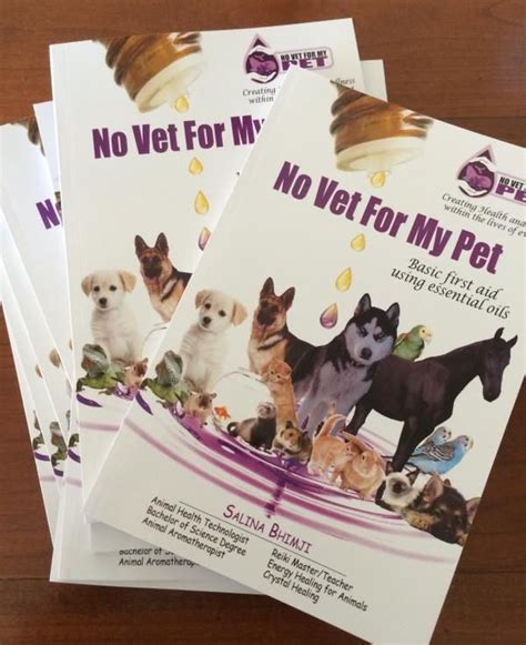 There's promising potential in the field, but there's still much to learn. No Vet For My Pet (Essential Oils for Pets) ~ $9.95 thru ...