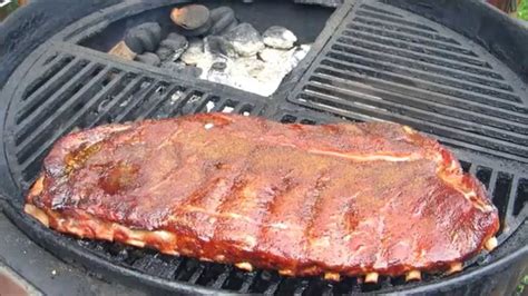 You have to be patient. Smoked Spare Ribs - BBQ Ribs Recipe - Weber Kettle Grill ...