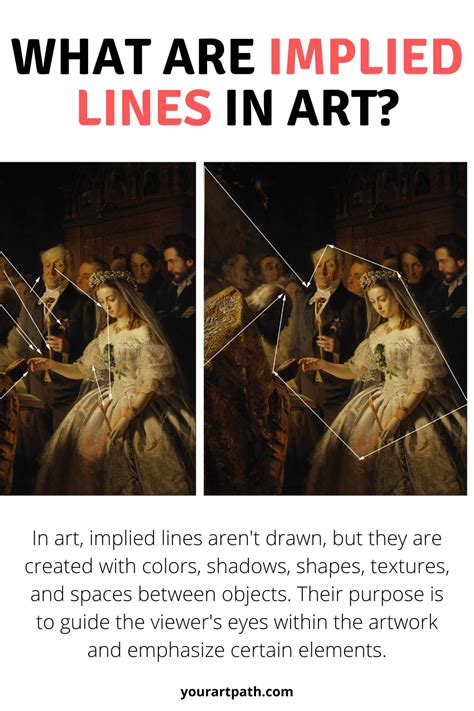 What Are Implied Lines In Art And How To Use Them Examples Yourartpath