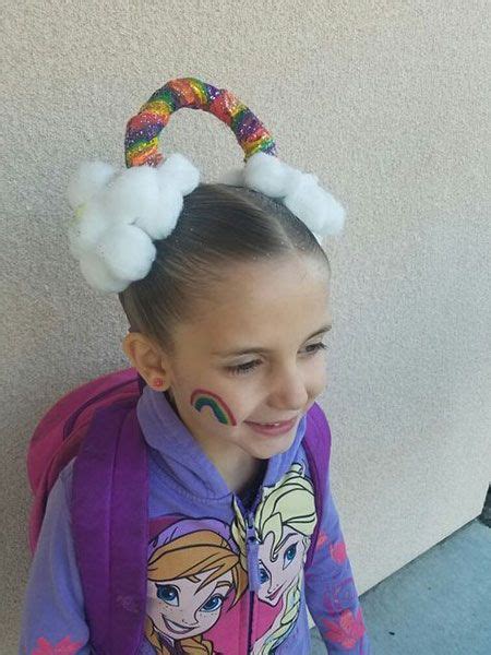 50 Crazy Funky Halloween Hairstyles For Little Girls Kids 2018 40