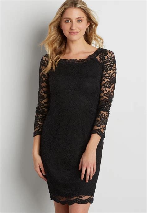 Floral Lace Sheath Dress Maurices