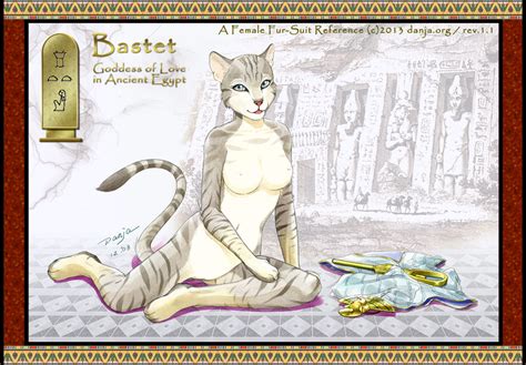 Rule 34 Anthro Bastet Blue Eyes Breasts Danja Egyptian Feline Female