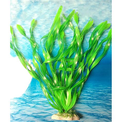 36cm Underwater Artificial Seaweed Fish Tank Green Kelp Aquarium
